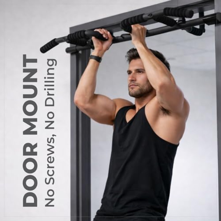 Barra de dominadas para puerta - Home Gym Setup reseña y precio