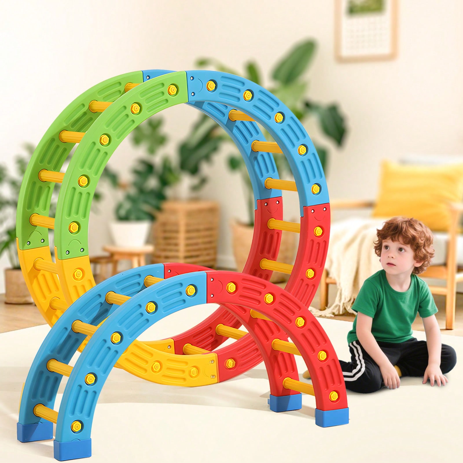 GCCSJ Juguetes de escalada ple - Home Gym For Kids reseña y precio