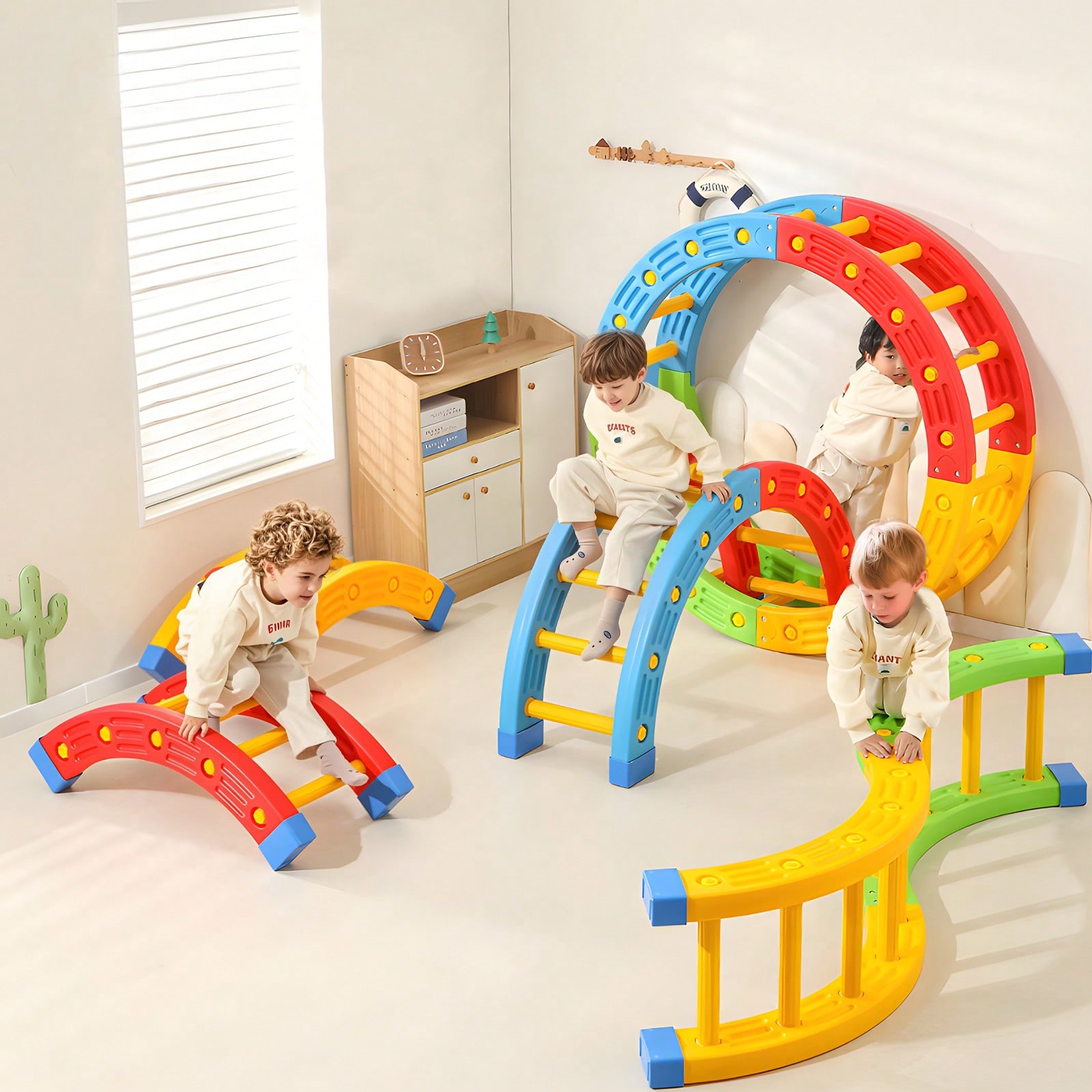 GCCSJ Juguetes de escalada ple - Home Gym For Kids reseña y precio