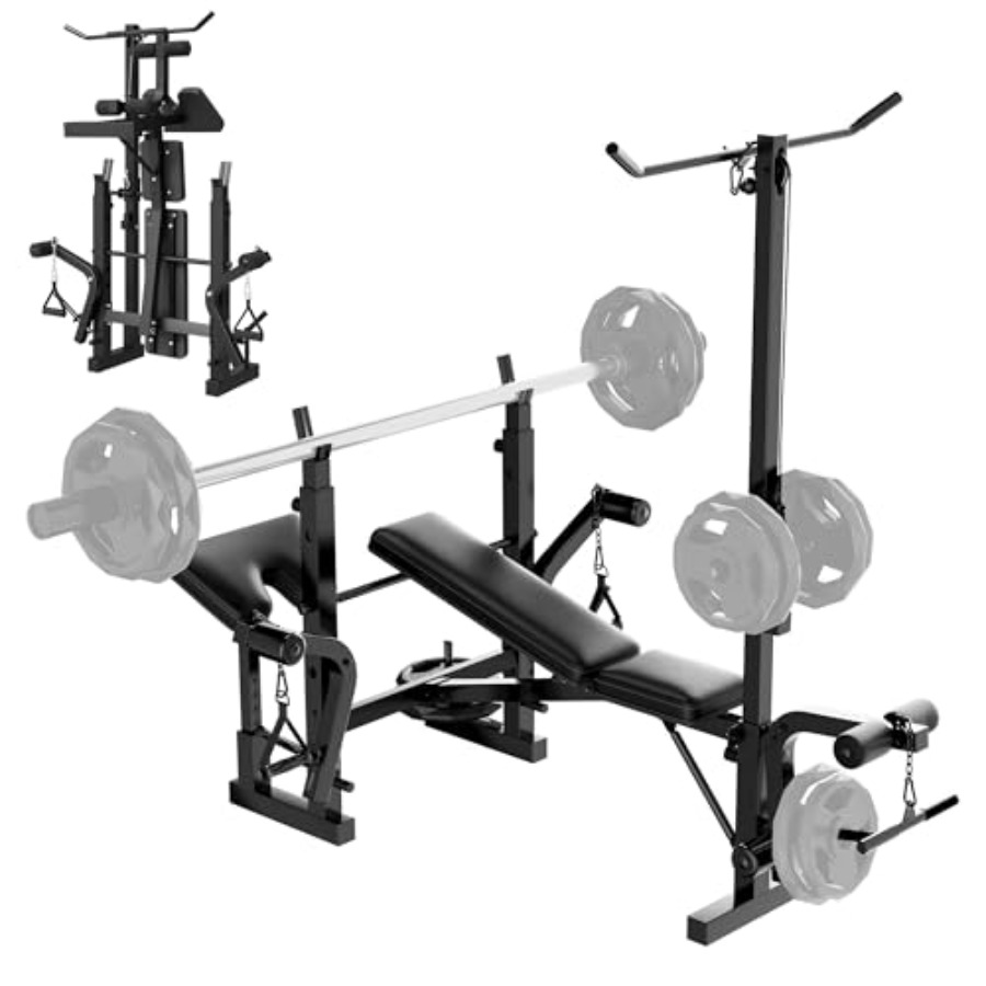 Set de Banco de Pesas para Gim - Home Gym Leg Press reseña y precio