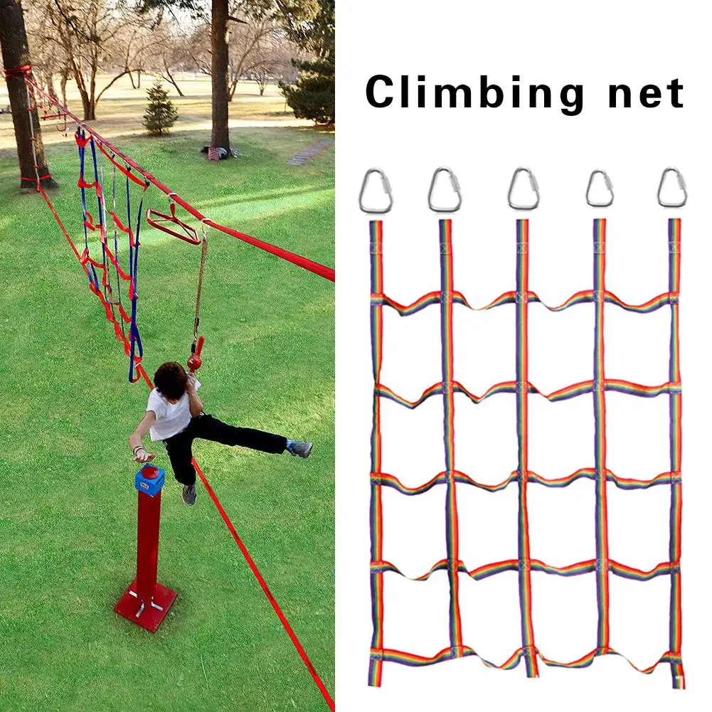 Red de escalada para niños al  - Home Gym For Kids reseña y precio