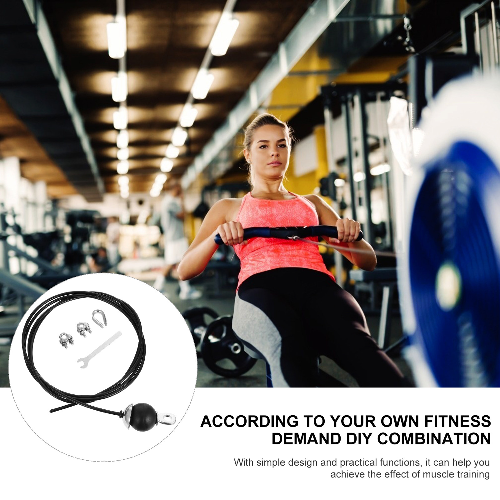 1 Juego de Accesorios de Cable - Home Gym Equipment Diy reseña y precio