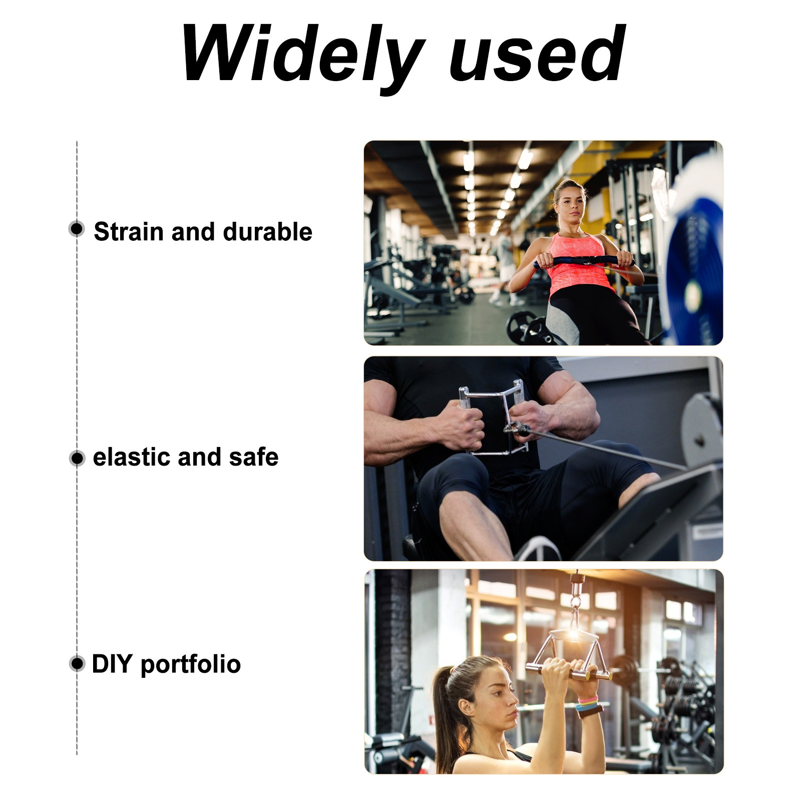 1 Juego de Accesorios de Cable - Home Gym Equipment Diy reseña y precio