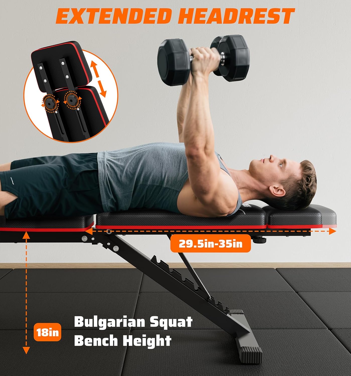 Banco de Pesas Plegable para G - Home Gym Weights reseña y precio