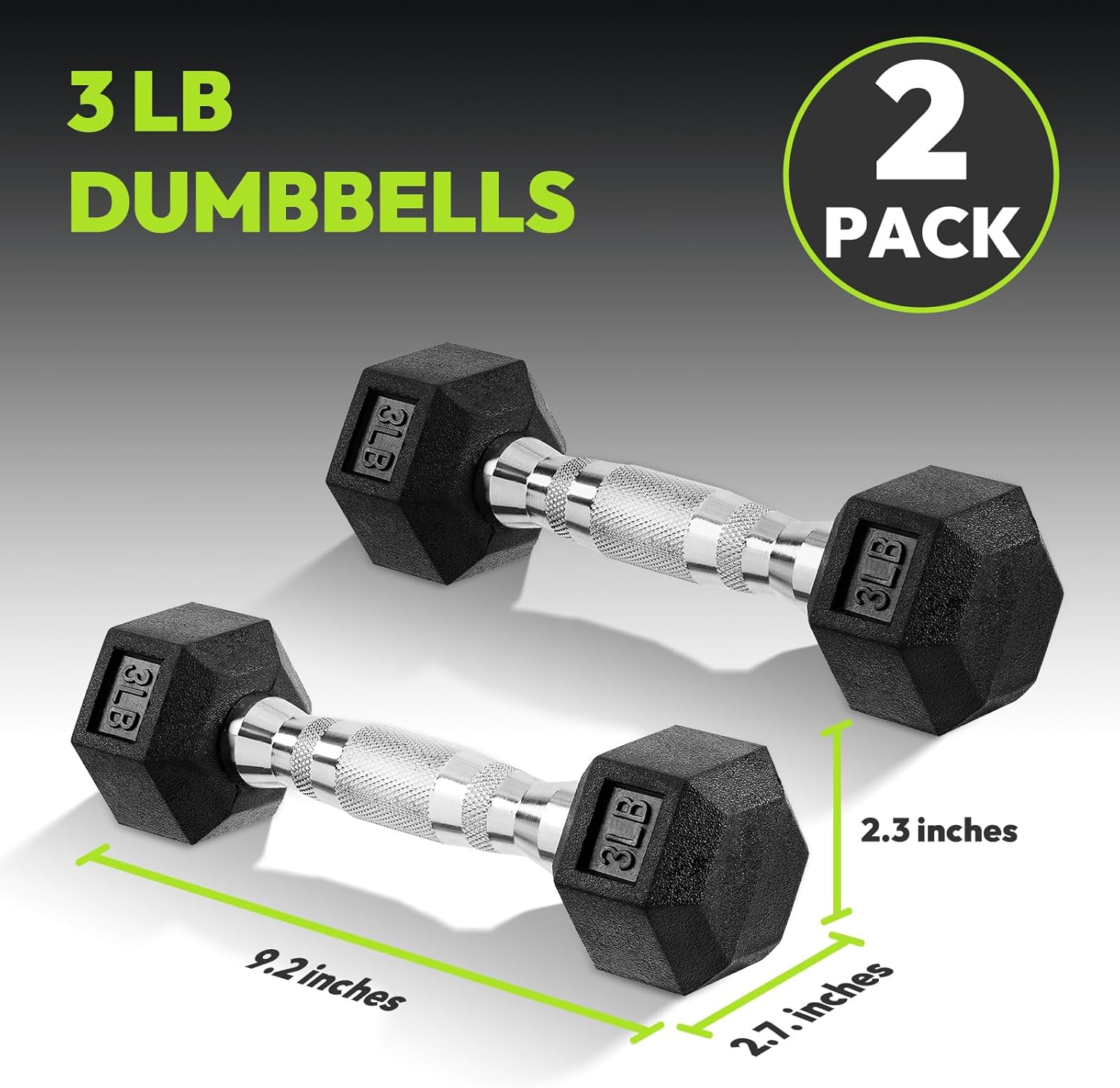 Juego de Mancuernas Hexagonale - Hex Dumbbell Set reseña y precio