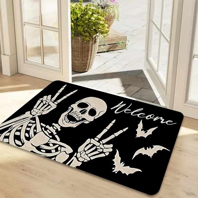 Alfombra decorativa con estamp - Home Gym Layout reseña y precio
