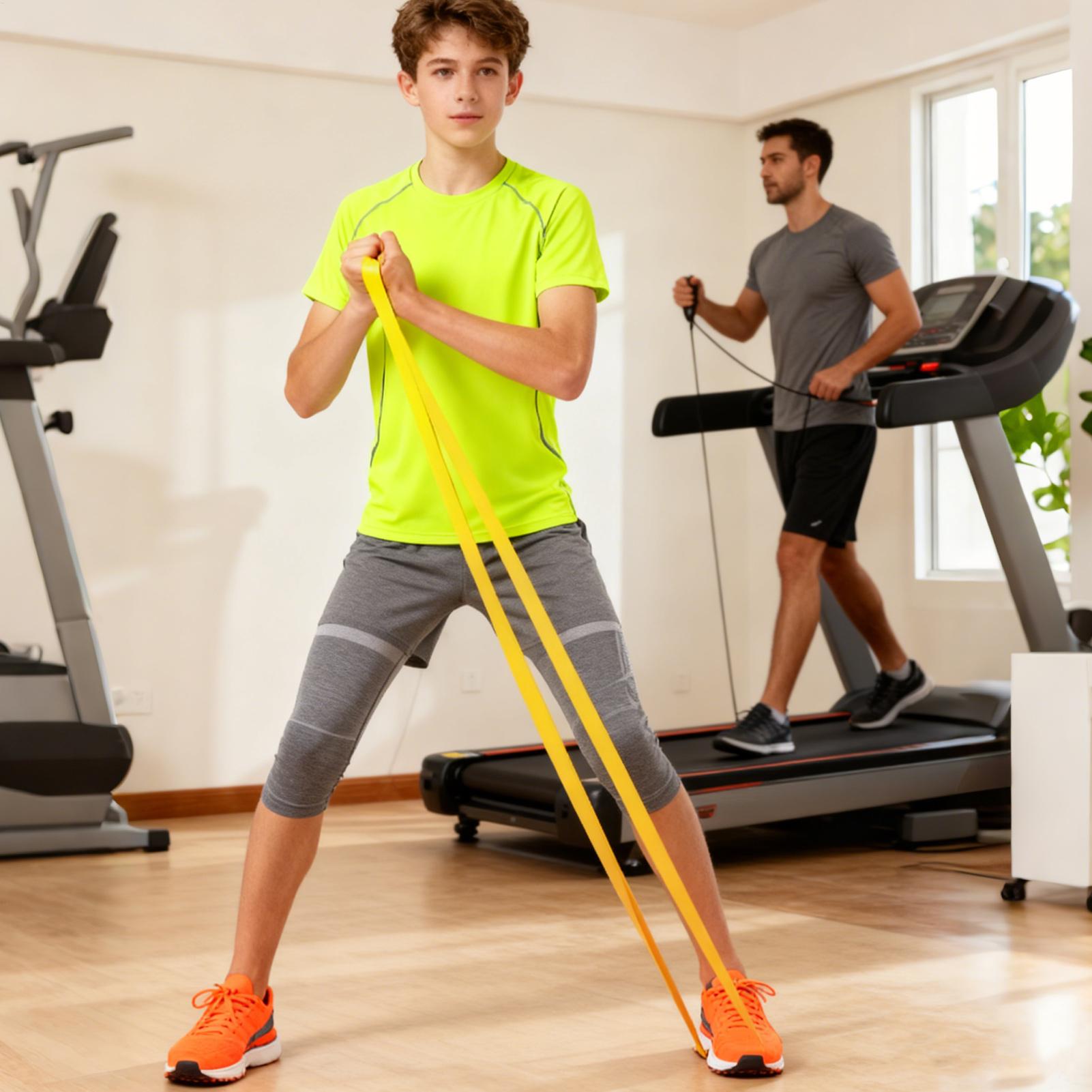 Bandas elásticas de resistenci - Home Gym Leg Press reseña y precio