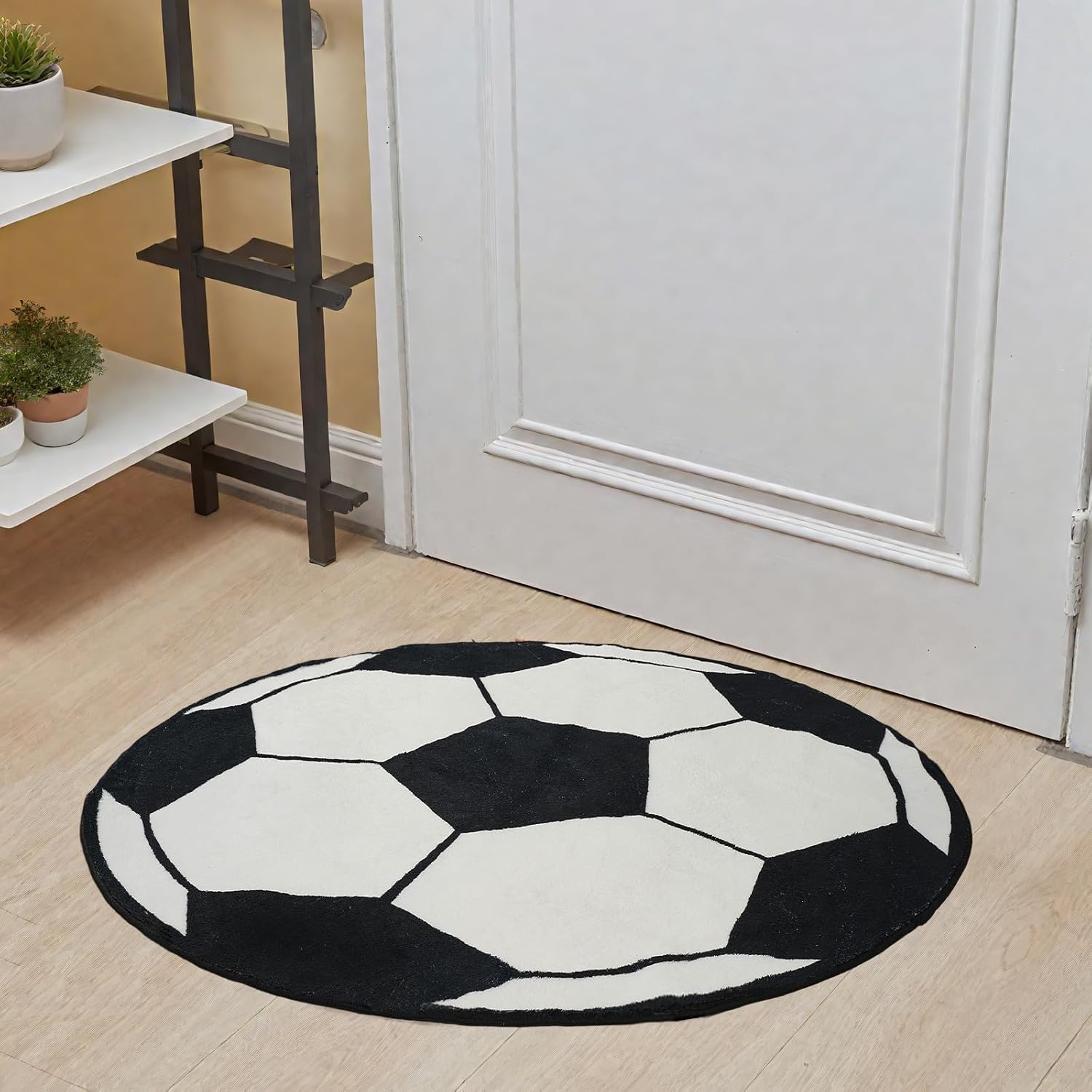 Alfombra Redonda de Felpa con  - Home Gym For Kids reseña y precio