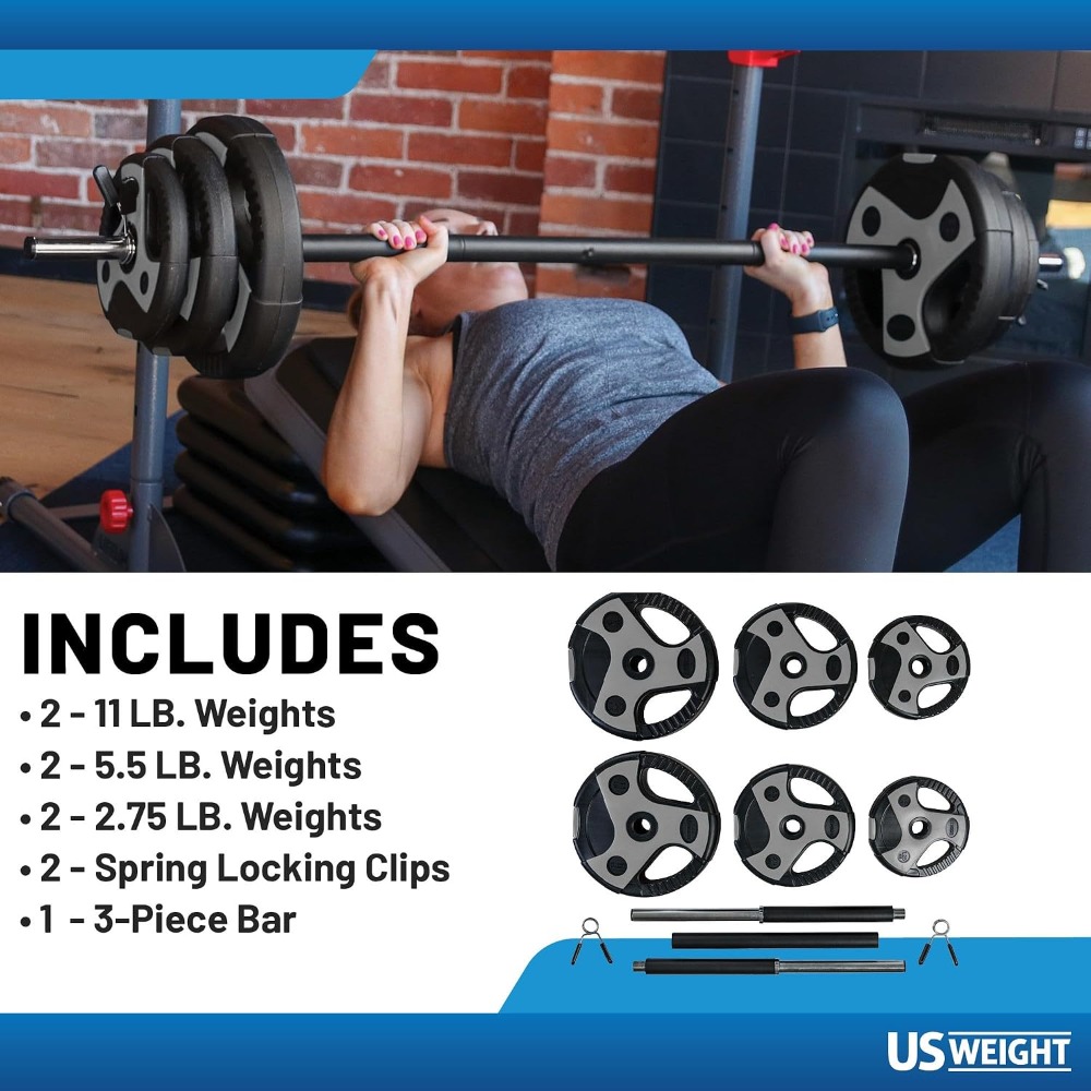 Juego de Pesas con Barra Perfe - Home Gym Weights reseña y precio